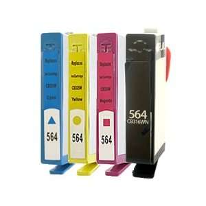 Magenta/Yellow Printer Ink Cartridge 4 Pack for HP PhotoSmart Printers 