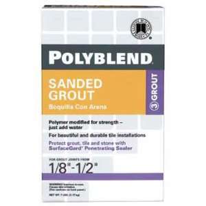 Sanded Colored Tile Grout, Polyblend, Buttercream #17 