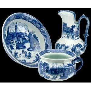 com Chamber Pot Delft Blue Ceramic, Chamber Pot Set Delft Wash Stand 
