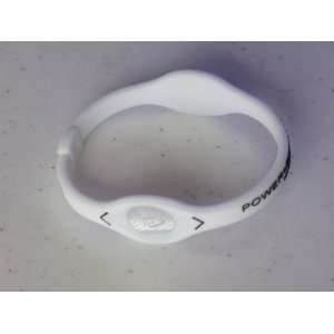 Energy Balance Bracelet Wristband White / Black Size L 