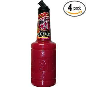 Finest Call Prickly Pear Syrup, 33.81 Ounce Bottles (Pack of 4)