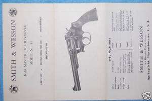 SMITH & WESSON MODEL 14 MANUAL  