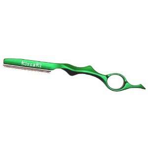   Emerald Green Pro Hair Lightweight Feather Razor 