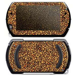  Sony PSP Go Skin Decal Sticker   Orange Leopard 