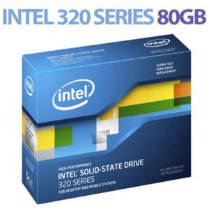NEW Intel PVR G3 SSD 320 Series 80GB Solid State  