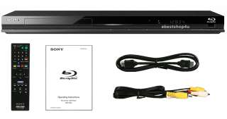 Sony BDP S370/BX37 Blu Ray Player Wi Fi w/iPhone Touch Remote 