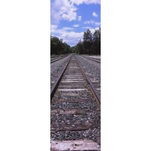  Railroad Track on a Landscape, Adirondack Scenic Railroad 