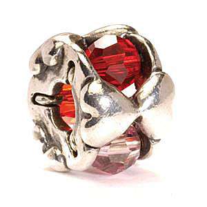 Authtentic TROLLBEADS Original Valentine 61715  