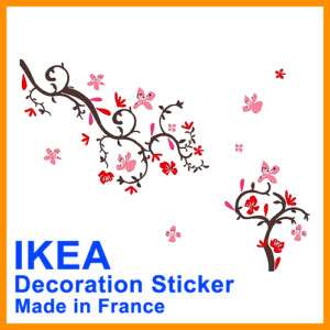 Ikea Decal Flowers Wall Stickers 4 sheets furniture NEW  