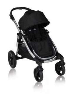 NEW 2012 BABY JOGGER CITY SELECT STROLLER + SECOND SEAT ONYX  