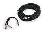 Atlona 7m 23ft SUBWOOFER SUB Cable for Deep Bass w/Y ADAPTER (Double 