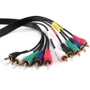   Ft 5 RCA Component Video/Audio Cable For HDTV RGB YPbPr Electronics