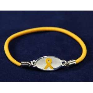 Gold Ribbon Bracelet  Stretch Bracelet (25 Bracelets 