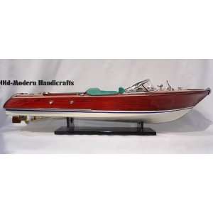  Riva Aquarama Painted 35L   wooden model boat
