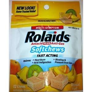  Rolaids Softchews Multi Symptom Antacid Plus Anti Gas 