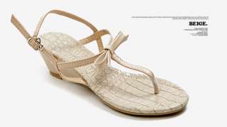  Womens Shoes T Strap Flip Flop Sandals  