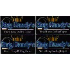   Size Wired Hemp Cigarette Rolling Papers set of 4 