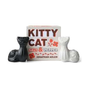    Jonathan Adler Kitty Cat Salt & Pepper Shakers Set 