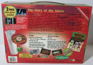 Nuvo ELECTRONIC TEST TUBE ALIENS EVIL COLLECTORS KIT RARE VHTF Dodec 
