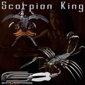  Scorpion King Fantasy Stinger Metal Art Steel Statue 