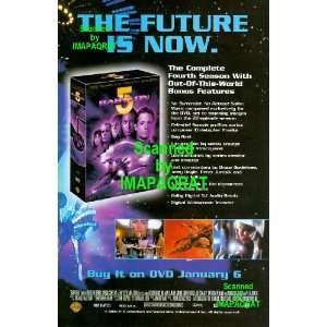2004, Babylon 5, 4th Season; The Future is NOW. DVD Release Print Ad