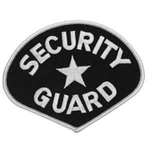  Security Guard Star Emblem (Black and White)