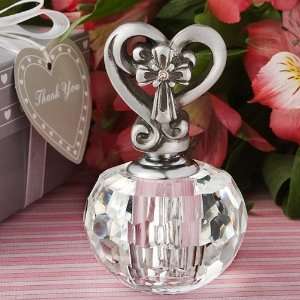   Heart And Cross Design Perfume Bottle Favors