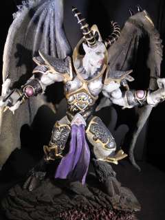 Warcraft custom statue  Tichondrius The Darkness  Extremely Rare 