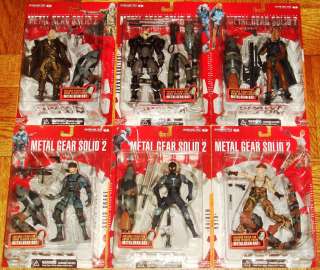   TOYS MOC PS3 MGS METAL GEAR SOLID 2 SNAKE ESPIONAGE ACTION FIGURES