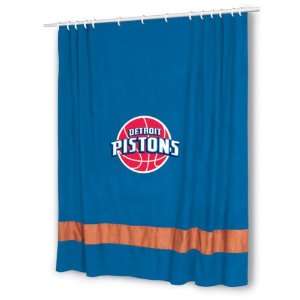  NBA Detroit Pistons MVP Shower Curtain