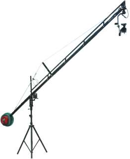 18ft Jib Camera crane tripod for video pan tilt head  
