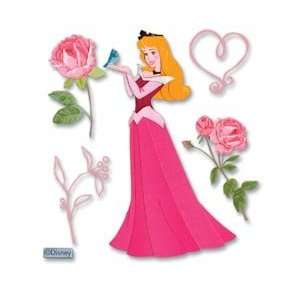   Princess Stickers   Sleeping Beauty With Rose Arts, Crafts & Sewing