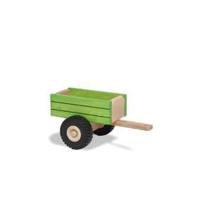  Holztiger Vehicle Small Green Trailer Toys & Games