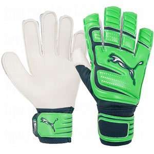  Puma v3.11 Goalie Gloves Fluo Green/Navy/White/9 Sports 