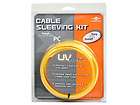 Vantec CSK 80UV YL Cable Sleeving Kit, UV Yellow