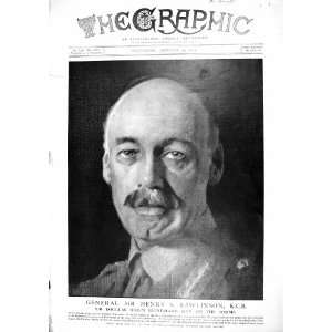    1917 PORTRAIT GENERAL SIR HENRY RAWLINSON SOMME WAR