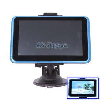 SD4GB 480 x 272 5 Inch LCD Car GPS Navigator FM With Bluetooth WINCE6 