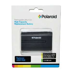 Polaroid High Capacity Sony F550 Rechargeable Lithium Replacement 