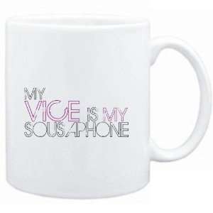 Mug White  my vice is my Sousaphone  Instruments  Sports 