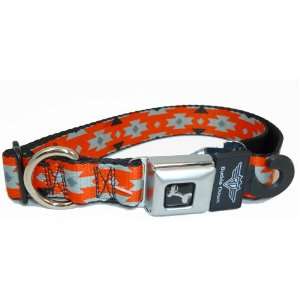  Southwestern Navajo Print Seat Belt Buckle Dog Collar 1 9 