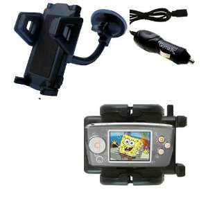 Auto Windshield Holder with Car Charger for the Nickelodean Spongebob 