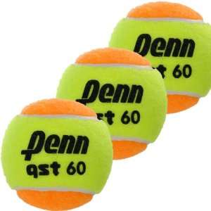   60 Low Compression Tennis Balls   3 Pack