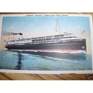  Steamer Noronic Canada Ship Vintage Postcard Everything 