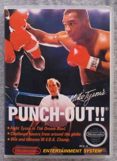   Punch Out Nintendo NES Custom Game Case *NO GAME* Punch Out  
