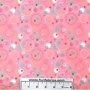 Strawberry Shortcake Circles Coordinate Fabric