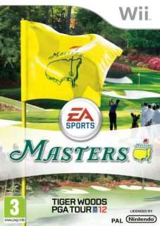   Tour 12 The Masters Wii PAL   NEW   Nintendo Wii 014633195316  