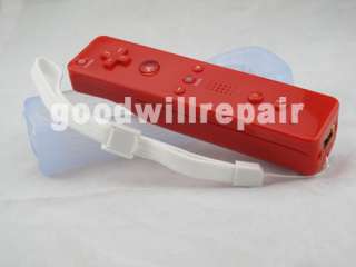 Remote and Nunchuck Controller For Nintendo Wii Red NEW  