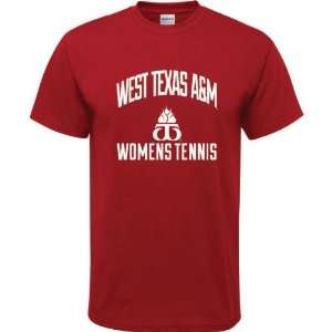   Cardinal Red Youth Womens Tennis Arch T Shirt