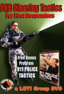 DVD CQB Clearing Tactics for First Responders and 911 Police Tactics 