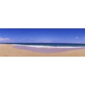 Tide on the Beach, Papohaku Beach, Pacific Ocean, Molokai, Hawaii, USA 